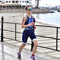 Emilia competing at the Duathlon World Championships in Ibiza